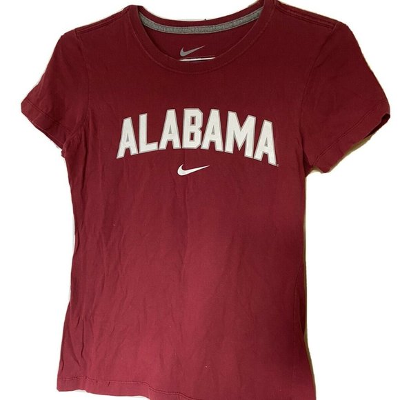 Nike Tops - 3/$15💜 Slim Fit Crimson Tide Alabama Nike Shirt